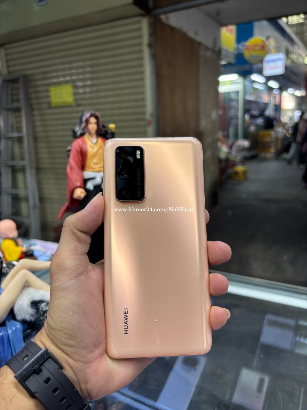 Huawei P40 128G Ram8G Sim2 ម៉ាសុីនសានុំស្រុីន