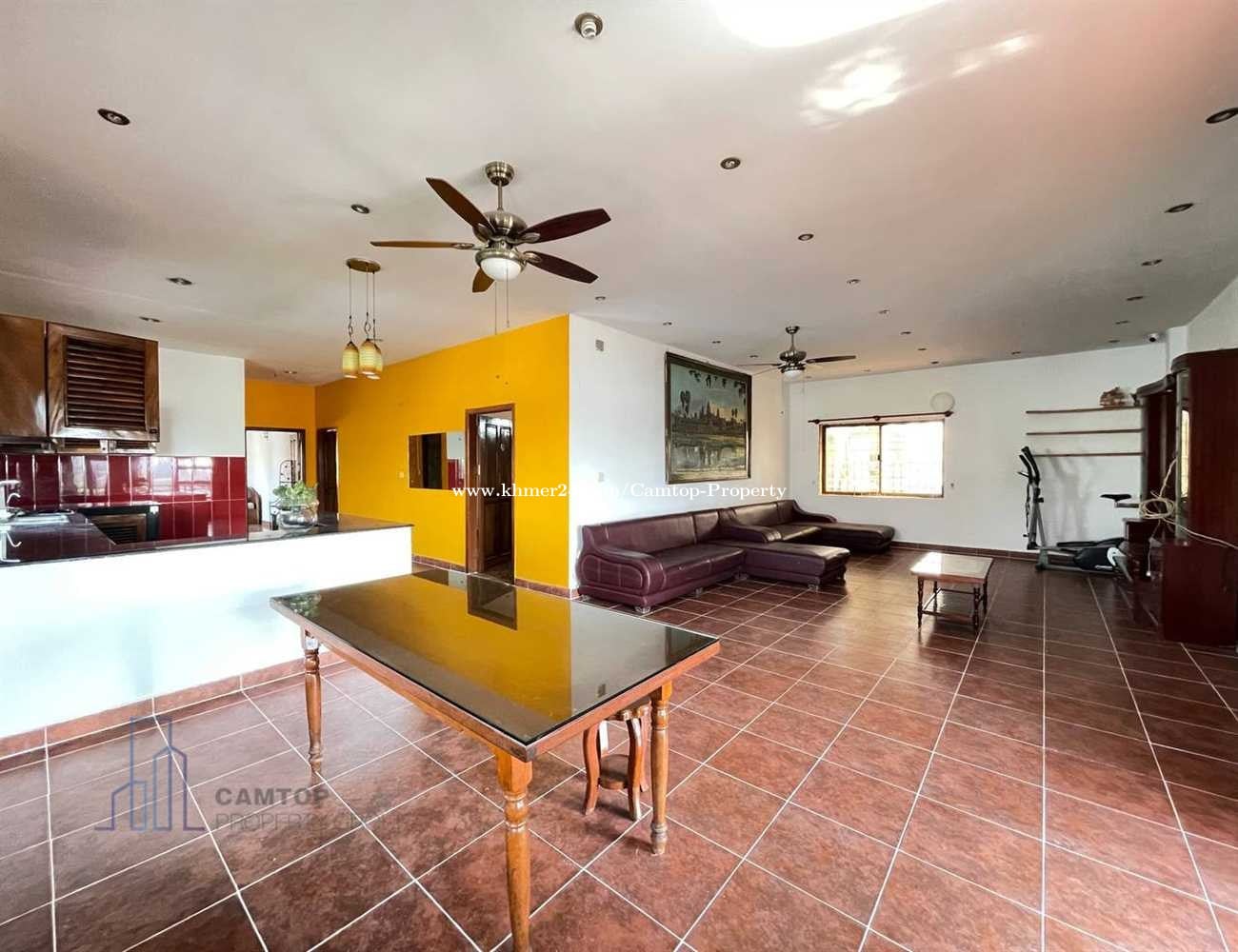 Huge Terrace 3 Bedroom Apartment For Rent In Chba Ampov Area