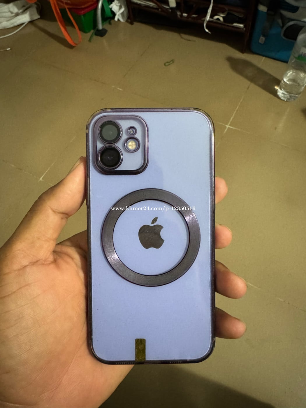 iPhone 12 128g នៅស្អាតសំនុំ សុីន