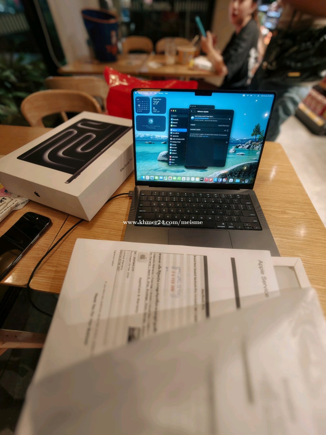 MacBook Pro M5 X/A ធានាក្រុមហ៊ុនមួយឆ្នាំ 99.99%