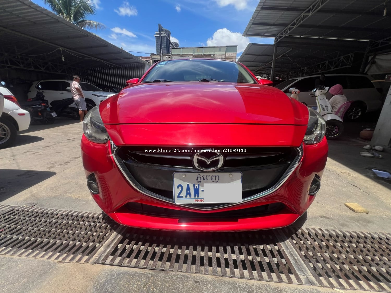 Mazda 2 ឆ្នាំ2016 ធានាឡានថ្មីសុីន១ជុំ ឡានប្រើតិច ម្ចាស់ដើមទី១ប្រើថែណាស់