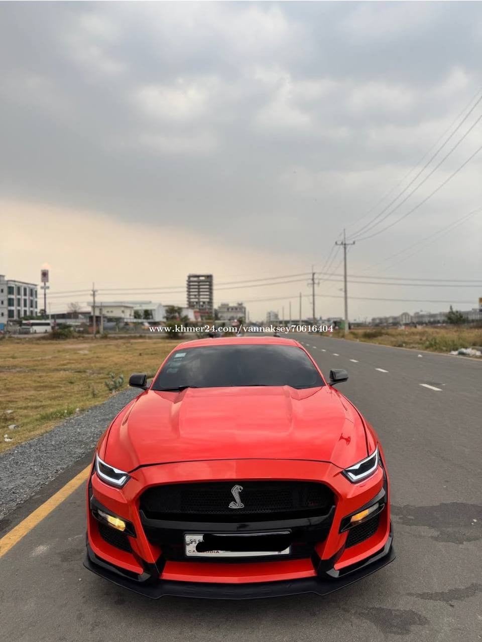 Mustang 2015 ម្ចាស់ដេីមត្រូវថ្លៃកាត់ឈ្មោះជូន
