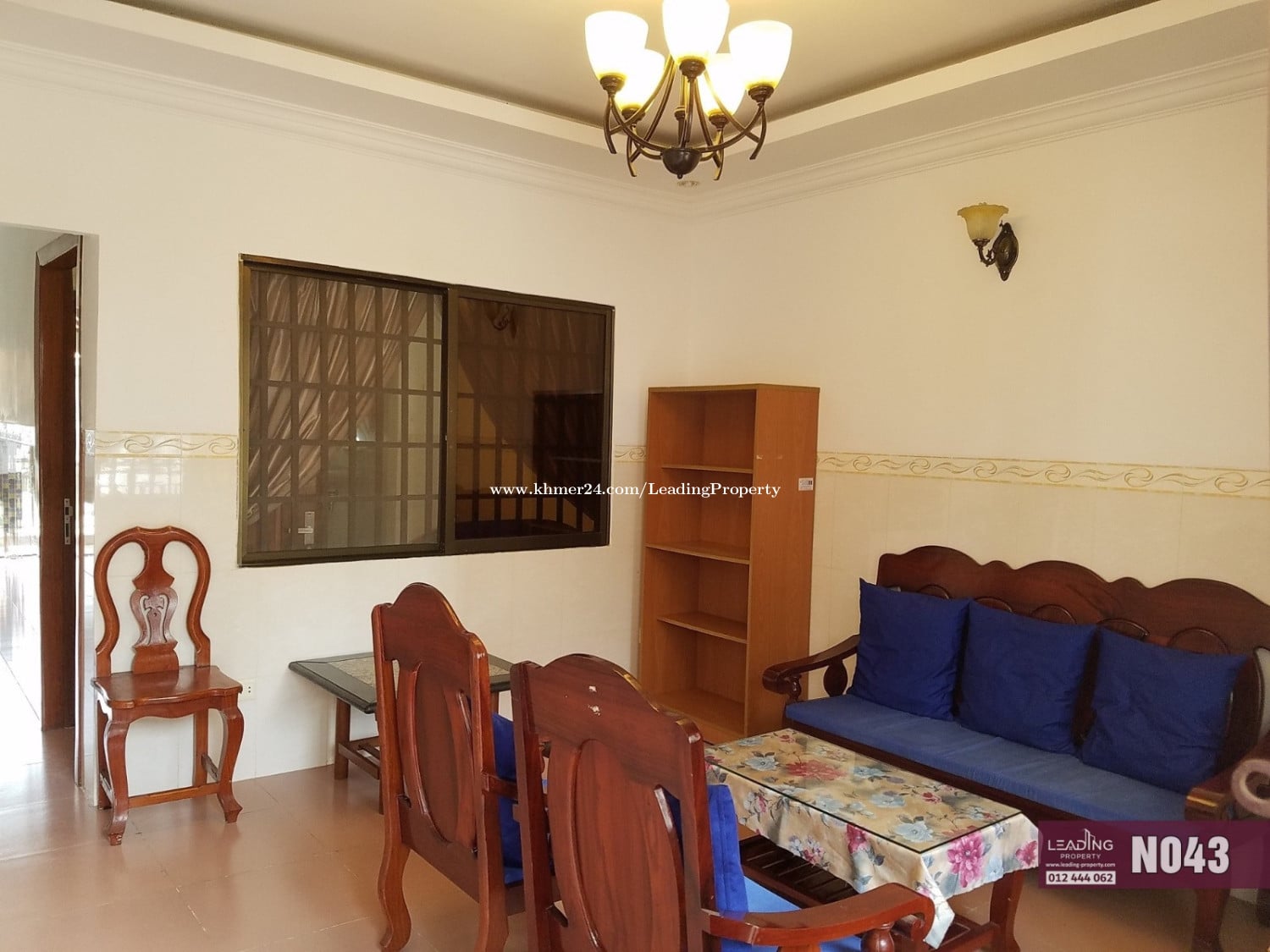 N043 | Daun Penh, Royal Palace nearby 1 Bedroom Fully Furnished Apartment