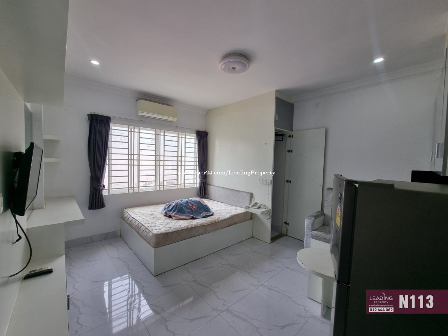 N113 | Affordable Studio Apartment with Lift For Rent in Toul Sangke