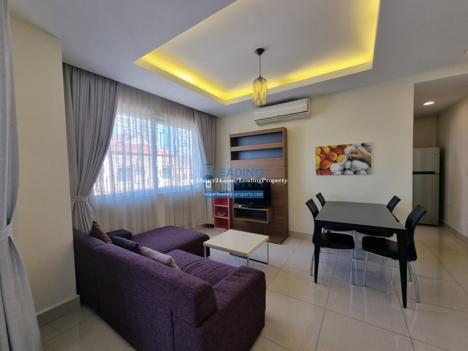 N414 | Western Styled 2 Bedrooms Apartment For Rent in Boeng Trabek