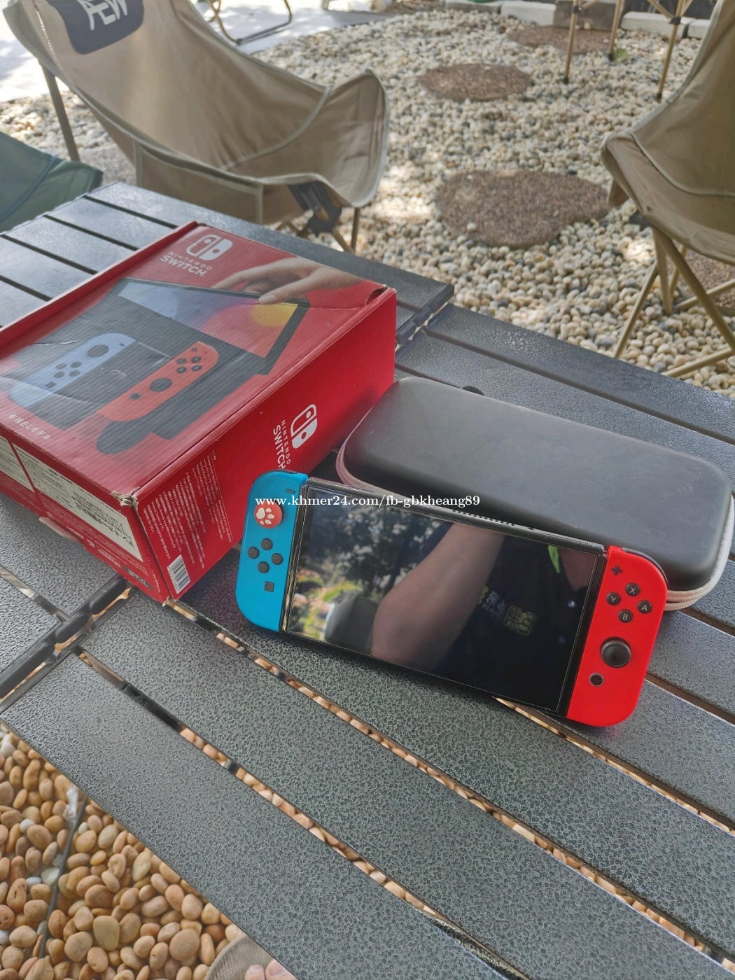 Nintendo Switch Oled Jailbreak(JB) 1TB មួយទឹក