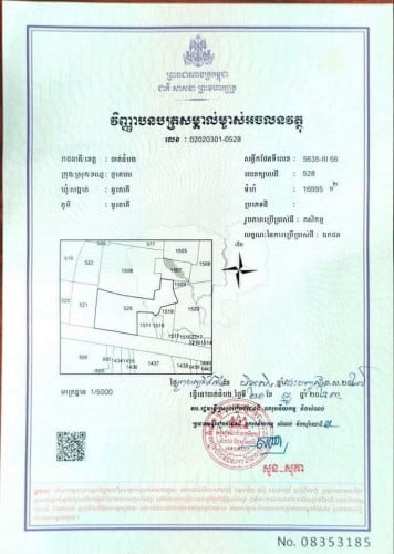 ដីលក់ប្រញាប់លុយ តំលៃក្រោមទីផ្សារ