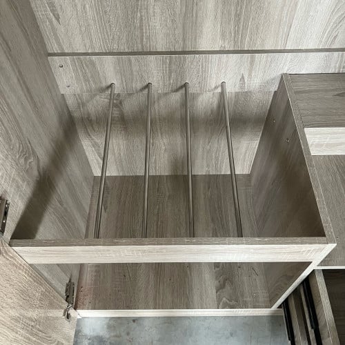 ទូដាក់សម្លៀកបំពាក់ 120 x 60 x 180cm