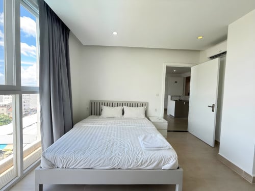 𝐅𝐨𝐫 𝐑𝐞𝐧𝐭: 1BR Apartment – Mekong View Tower 3, Chroy Changva