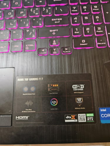 លក់ធូរប្រញាប់លុយASUS TUF GAMING F17