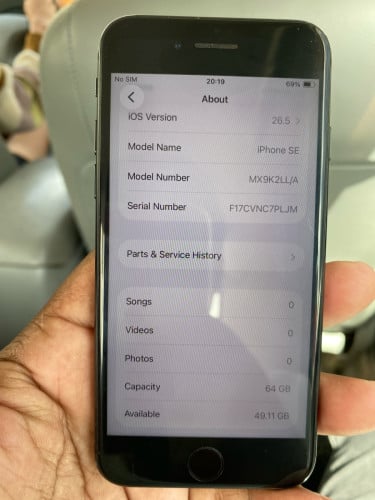 លក់ iPhone SE2 អេក្រង់ស៊ីនស្កែន