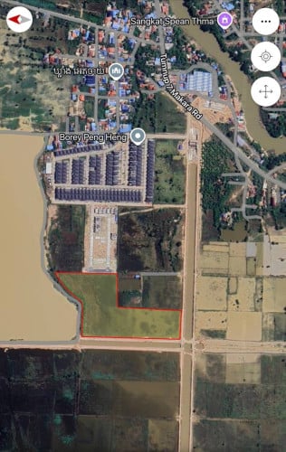 ដីសម្រាប់លក់/Land for Sale  ទីតាំងស្ថិតនៅសង្កាត់ព្រៃវែង ខណ្ឌដង្កោ