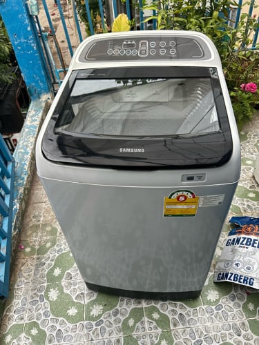 លក់ម៉ាស៊ីនបោកខោអាវ Samsung 12kg នៅស្អាត98%ដូចថ្មី