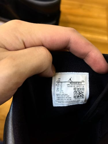 ✅ORIGINAL 100% Air Jordan 1 Mid Black Anthracite Size 45