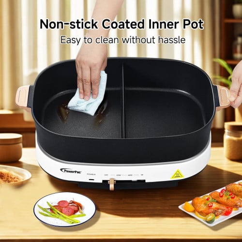 ๐๐ฒ๐ฅ๐ฅ Steamboat & Multi Cooker, Hot pot 4.5L with YuanYang Pot