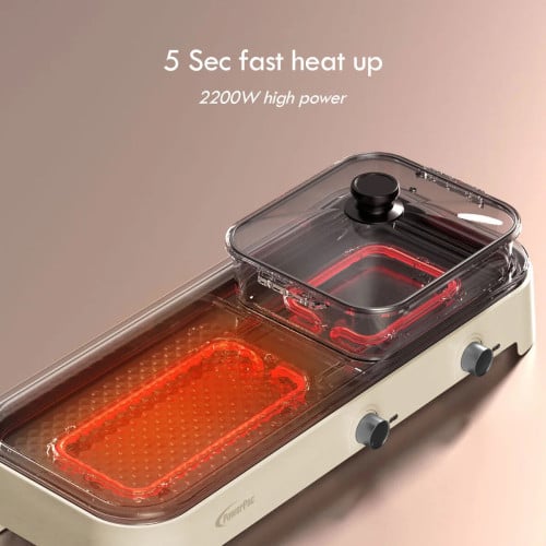 ๐ฒ๐ฅ 2-in-1 YuanYang Steamboat & BBQ Grill