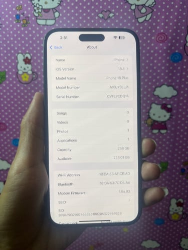 16plus 256g LLA Sim2 98>99%