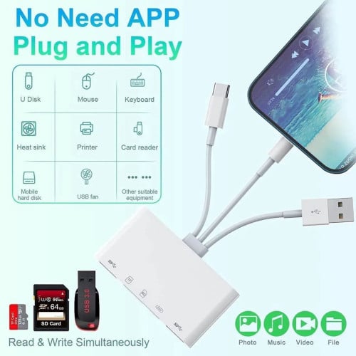 5 in 1 Card Reader