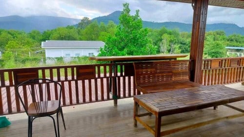 A private villa with pool for rent in Kampot