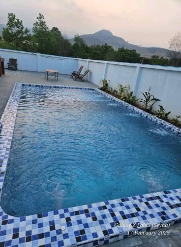 A private villa with pool for rent in Kampot