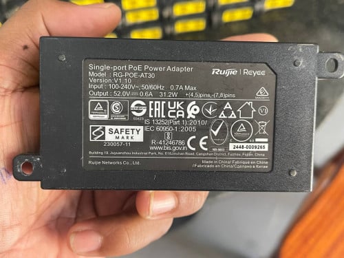 Adapter PEO Ruijie RG-POE-AT30
