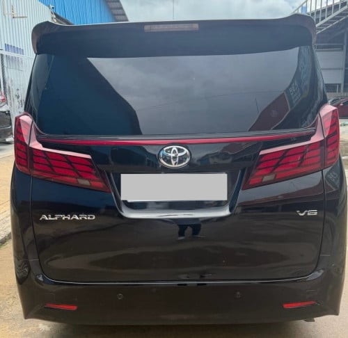Alphard V6 Black 2015