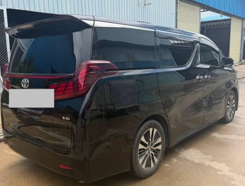 Alphard V6 Black 2015