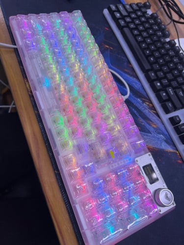 AULA F98 Pro មួយទឹកនៅថ្មី 99% (តម្លៃ 45$✅) ចរចារនៅភ្នំពេញអាចមកយកផ្ទាល់ ឬដាក់ Grab
