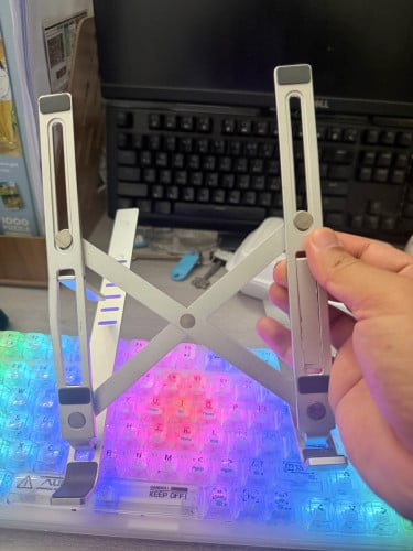 AULU keyboard bluetube light RGB