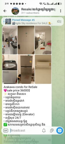 condo for sale in thịk thlar