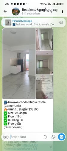 condo for sale in thịk thlar