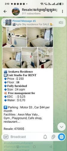 condo for sale in thịk thlar