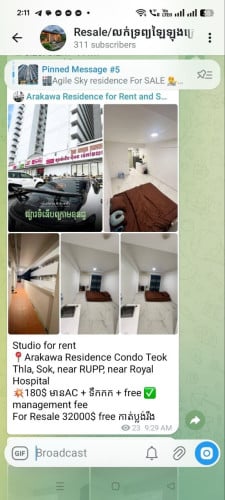 condo for sale in thịk thlar