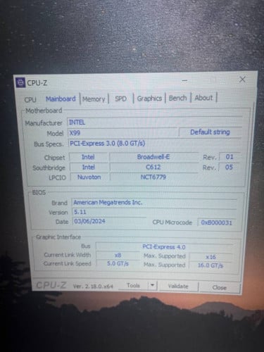 Desktop មួយតឹកធូរៗ RAM 64GB