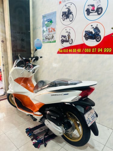 HONDA PCX 017សោស្មាតឃីកម្លាំង150ccម៉ាស៊ីនតាន់ហាប់នែនស្ងាត់សំណុំហ្សីនជិះស្រួលស្ទុះមានពន្ធកាត