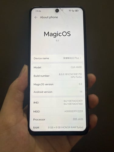 Honor Play 50 Plus