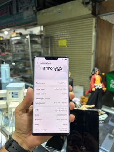 Huawei Mate30pro 128G Ram8G Sim2 CH ម៉ាសុីនអេក្រង់ស្រុីន
