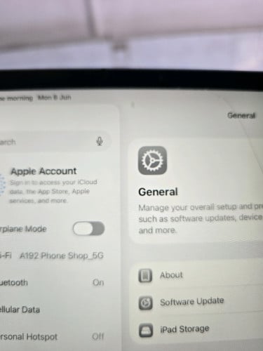 iPad Pro 2020 11" 128GB Sim បែកកញ្ចក់