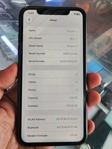 IPHONE 11 128 ស្អាត