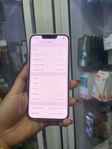 iPhone 13/128GB/CHថ្ម93%តួរស្អាតសុីនសានុំ