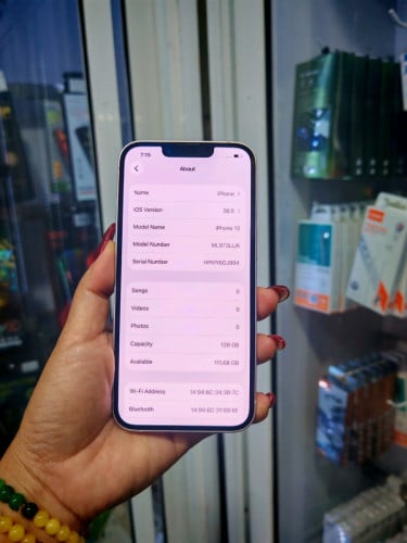iPhone 13/128GB/LLថ្ម95%តួរស្អាតសុីនសានុំ