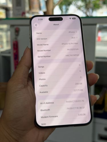 IPhone 15 Pro Max (256)G