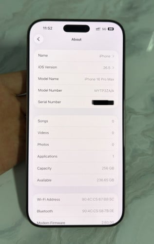 iPhone 16promax
