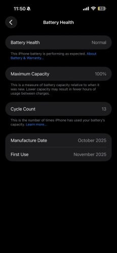 iPhone 17 Pro Max 1T LL/A E-Sim2 99.99%