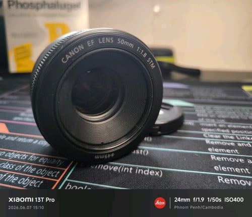 Lens Canon 50 mm