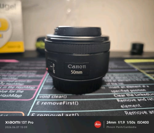 Lens Canon 50 mm