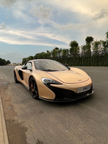 McLaren 650S Spider 2015 - Gold - For Rent in Phnom Penh
