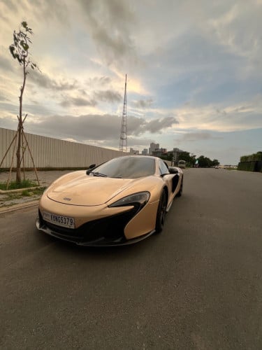 McLaren 650S Spider 2015 - Gold - For Rent in Phnom Penh
