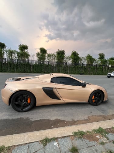McLaren 650S Spider 2015 - Gold - For Rent in Phnom Penh