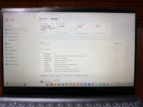 MSI Modern 14 B11MOL Laptop for Sale